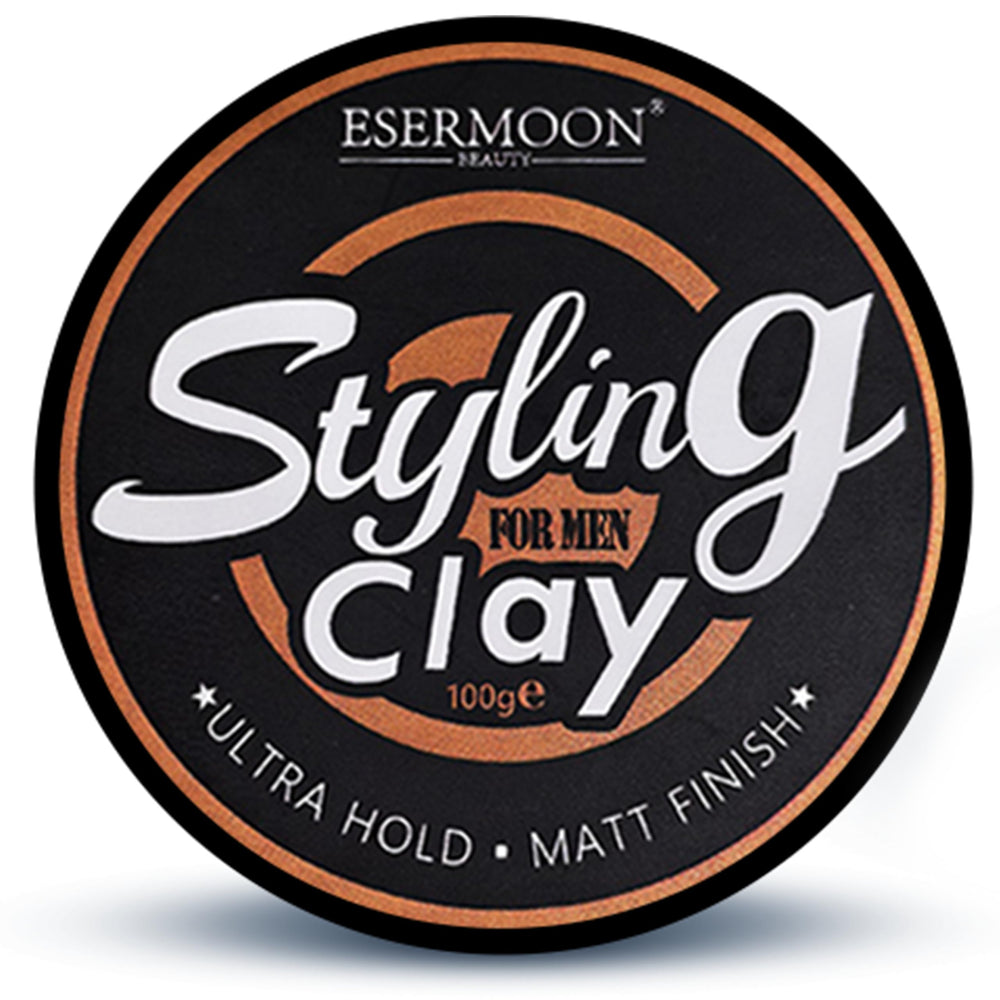 Mositear Ultra Hold Hair Clay jar delivering all-day texture and hold.