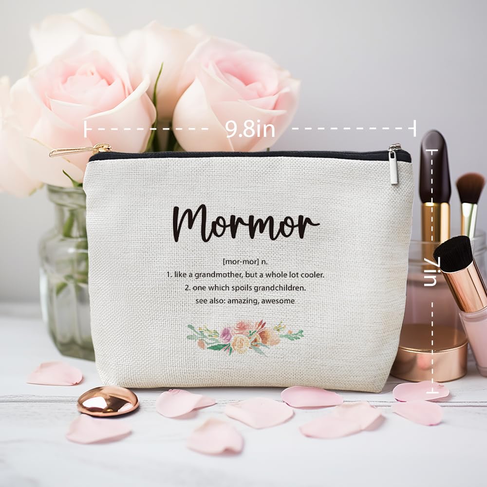 MOTERMATE Mormor makeup bag in travel setup ready for essentials