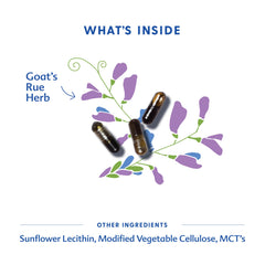Organic herb blend and sunflower lecithin are signature ingredients