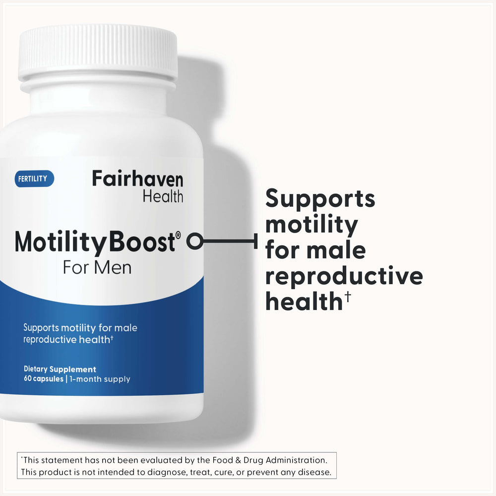 60 capsules per bottle of MotilityBoost for Men