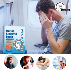 Motion Sickness Patches travel use—works across car, plane, train, or cruise.
