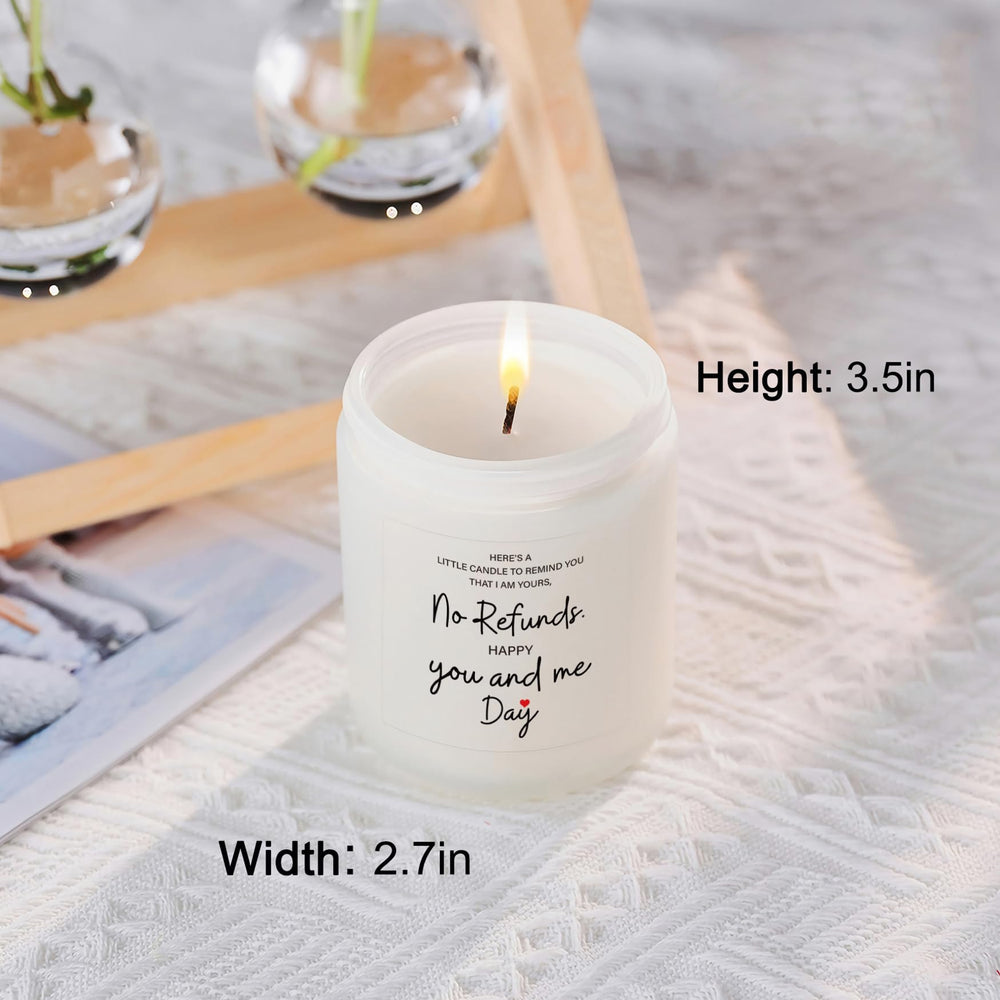 MOTVZC Christmas birthday surprise candle scent for festive moments.