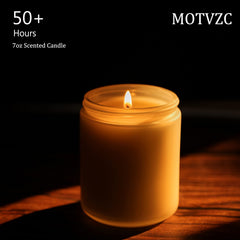 MOTVZC long-lasting soothing fragrance candle for relaxing nights in.