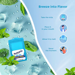 Fresh breath on-the-go with Mountain Breeze Strips