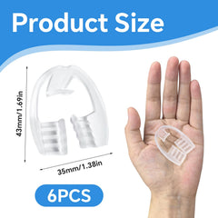 Six-pack night guards for teeth clenching