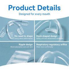 Ultra-thin, comfortable mouth guard design