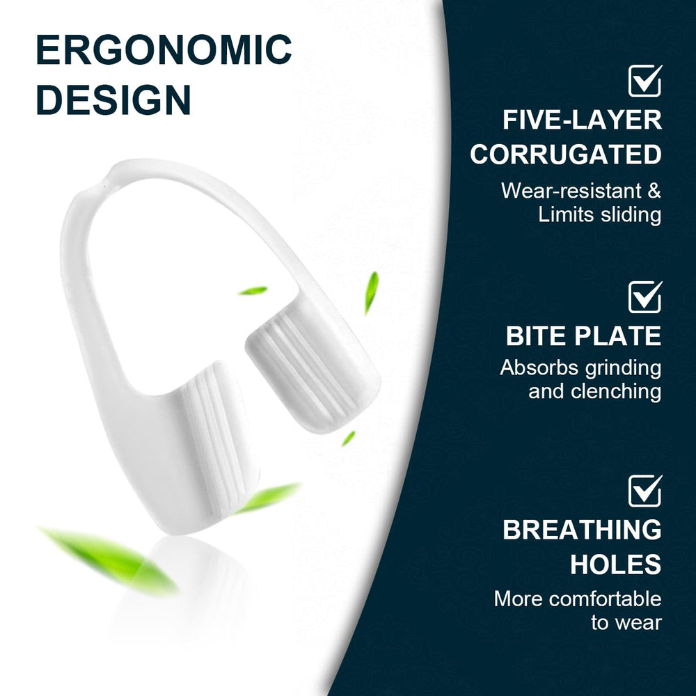 Soft silicone mouth guard for comfort and safety