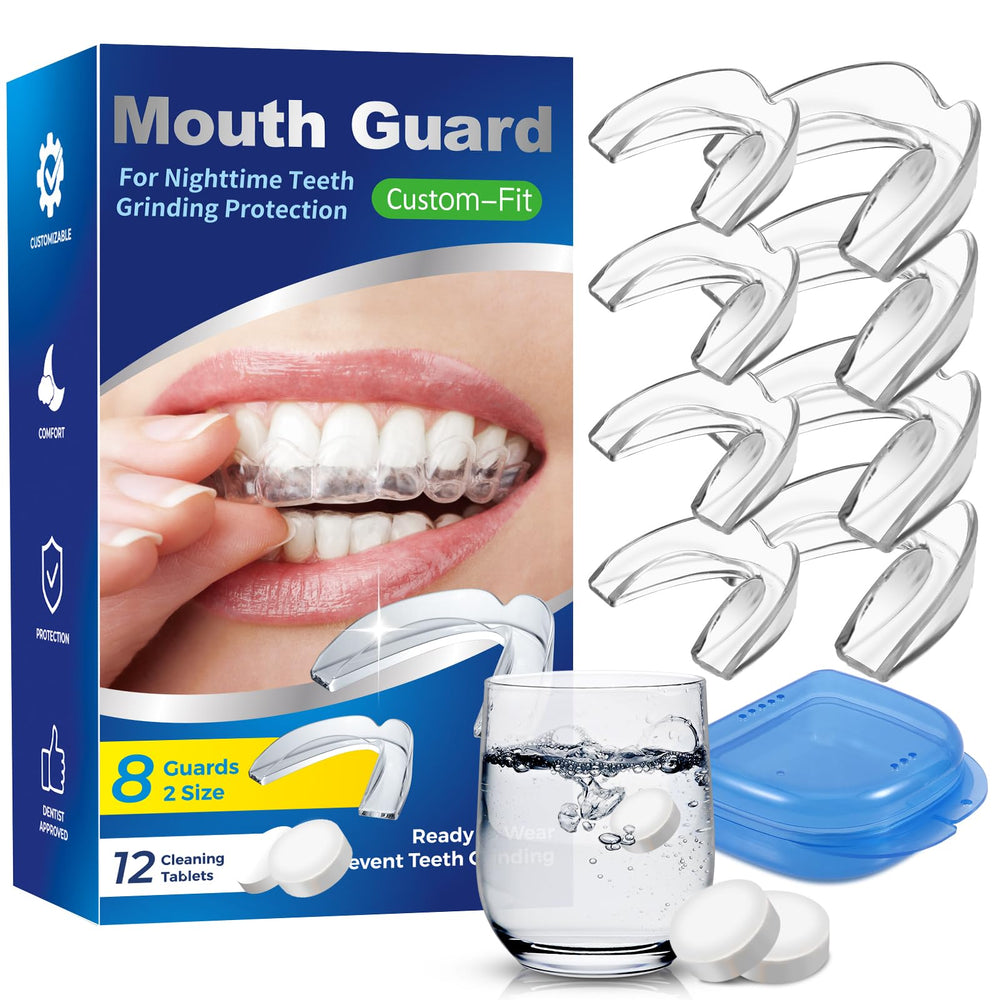 Adult mouth guard for teeth grinding at night
