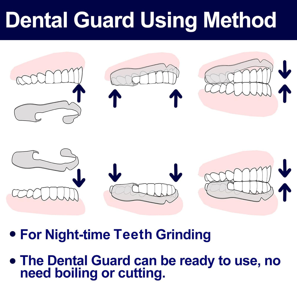BPA-free mouth guard with hygienic case