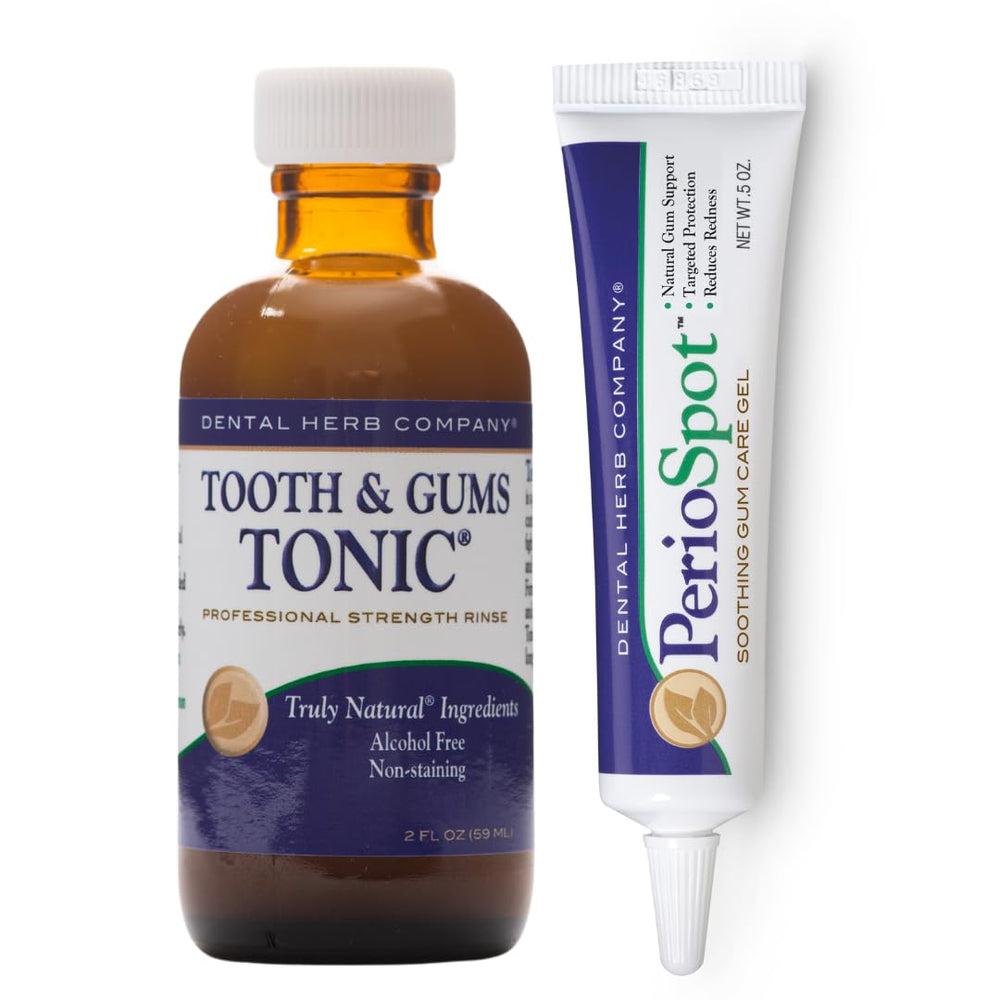 Mouth Sore & Gum Care Kit box and products ready for use