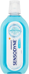 MOUTHWASH Cool Mint 500ML bottle - back label with ingredients