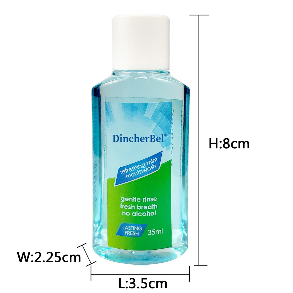Bottles of Original Mint mouthwash, 35ml each, 48-pack