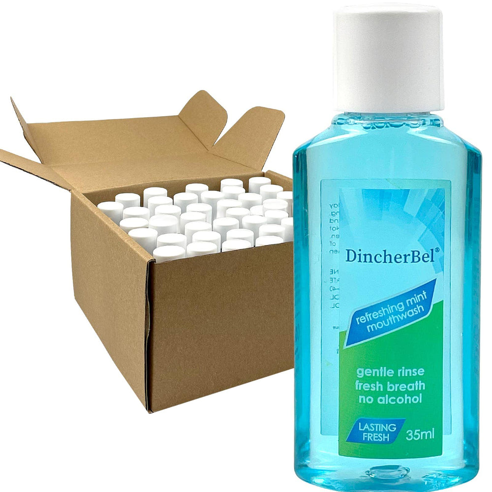 Travel kit with Original Mint mouthwash 35ml bottles
