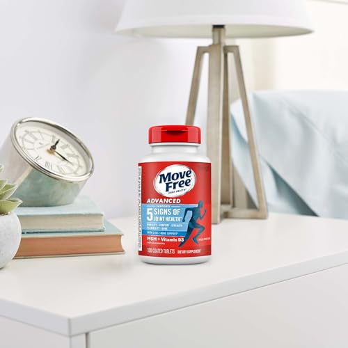 Move Free Advanced daily dosing instructions shown on the package for easy routines.