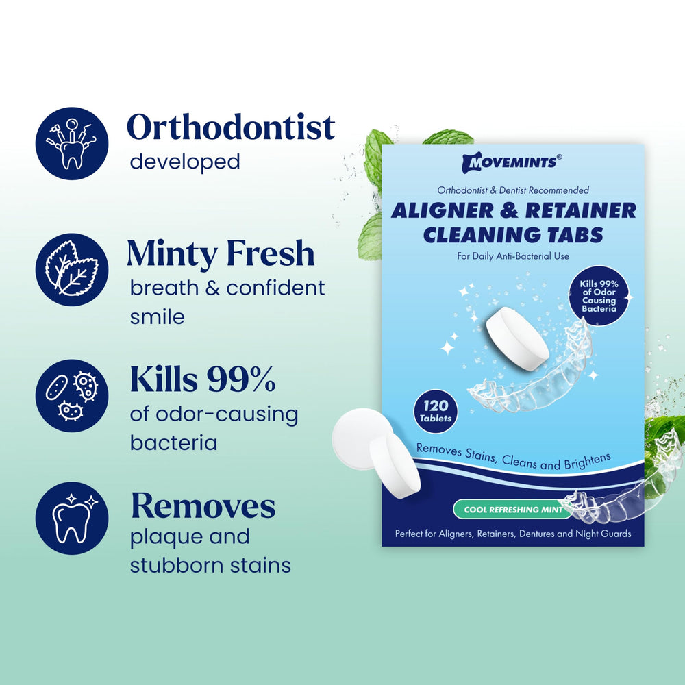 Dissolving Movemints tablet in water for appliance cleaning