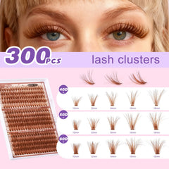 MOWOT D-curly eye lift clusters open eyes for a brighter look.