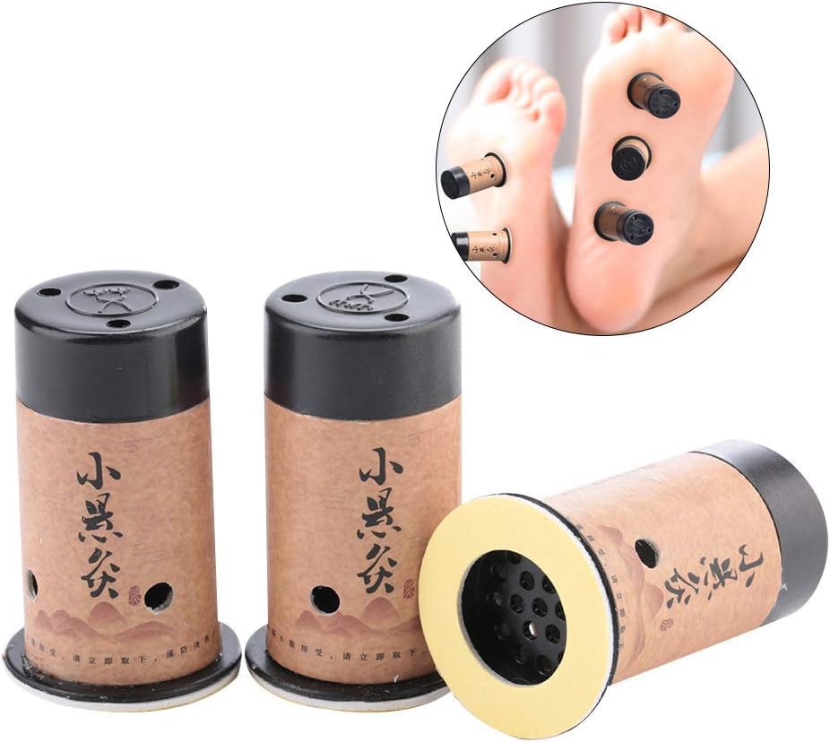 Moxa roller and holder for precise application