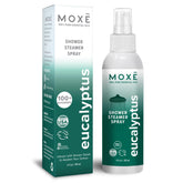 MOXĒ Eucalyptus Shower Mist bottle – front view