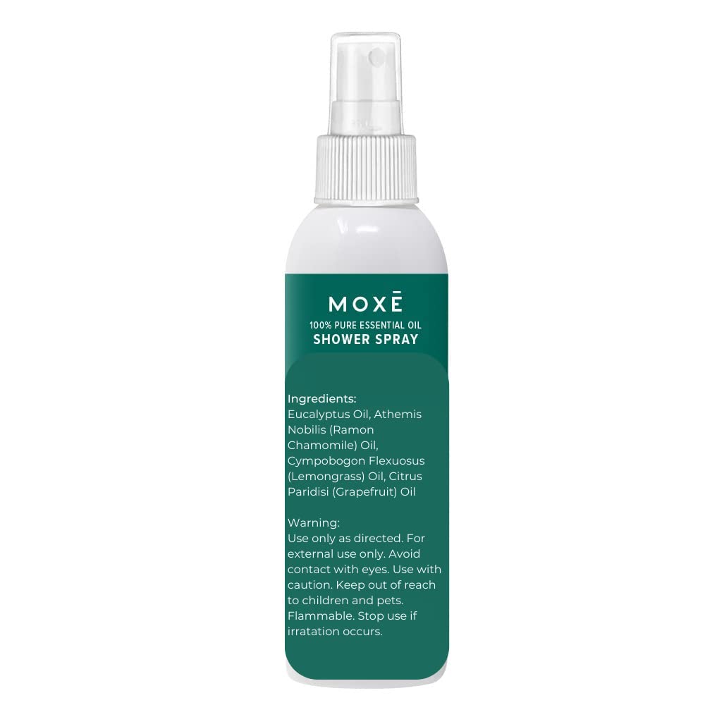 Relaxing aromatherapy in the shower with MOXE