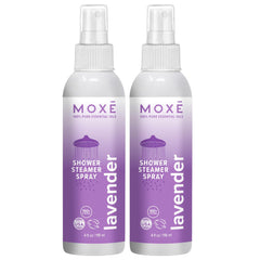 MOXE Lavender Shower Mist bottle front