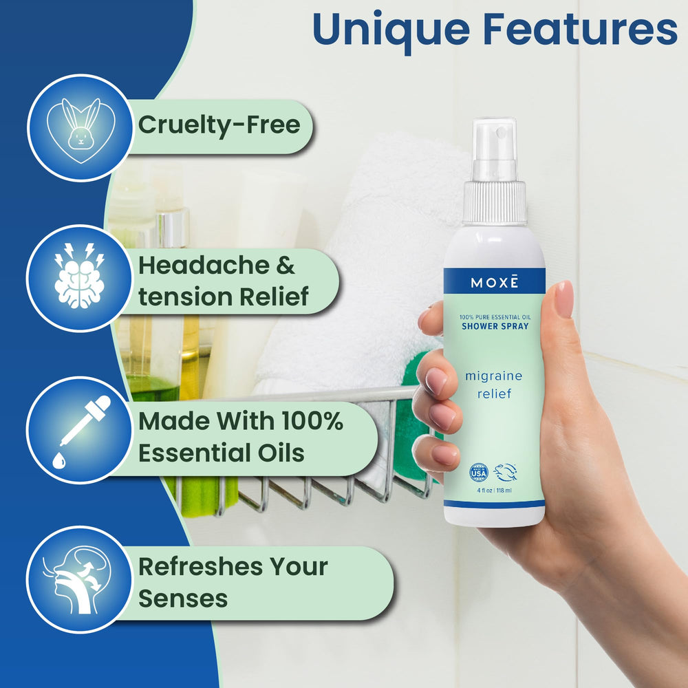 Peppermint, Spearmint, Eucalyptus, Tea Tree essential oils close-up