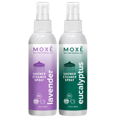 MOXE Shower Mist bottle with Lavender and Eucalyptus