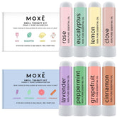 MOXĒ Smell Training Kit box with eight essential oil nasal inhalers