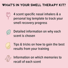 Lemon, rose, clove, and eucalyptus essential oils for MOXĒ kit