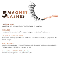 MoxieLash Baby reusable lashes designed for up to 30 wears.