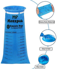 MP Mozzpak bags for airplane travel offer compact, hygienic disposal.