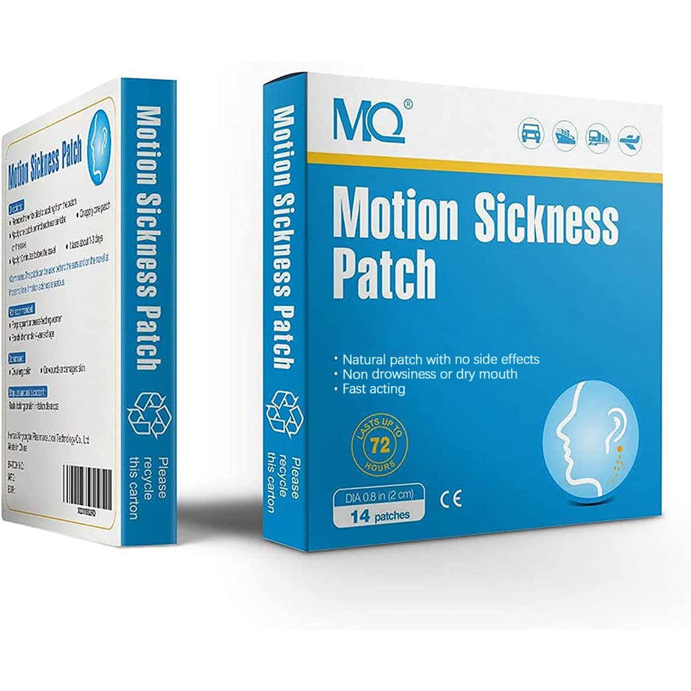 MQ Motion Patch fast-acting formula provides quick, non-drowsy relief.