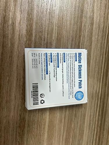 MQ Motion Patch packaging shows compact, travel-friendly design.