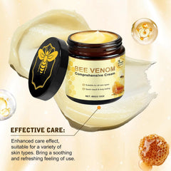 Travel-friendly MQG Bee Venom Cream for on-the-go skincare.