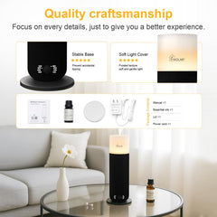 Hotel-style scent diffuser in a home setting