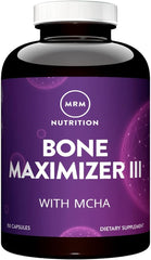 Nutrition panel showing calcium, magnesium, zinc