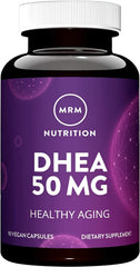 MRM Nutrition DHEA 50mg bottle label front