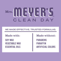 Soy wax and essential oils components close-up