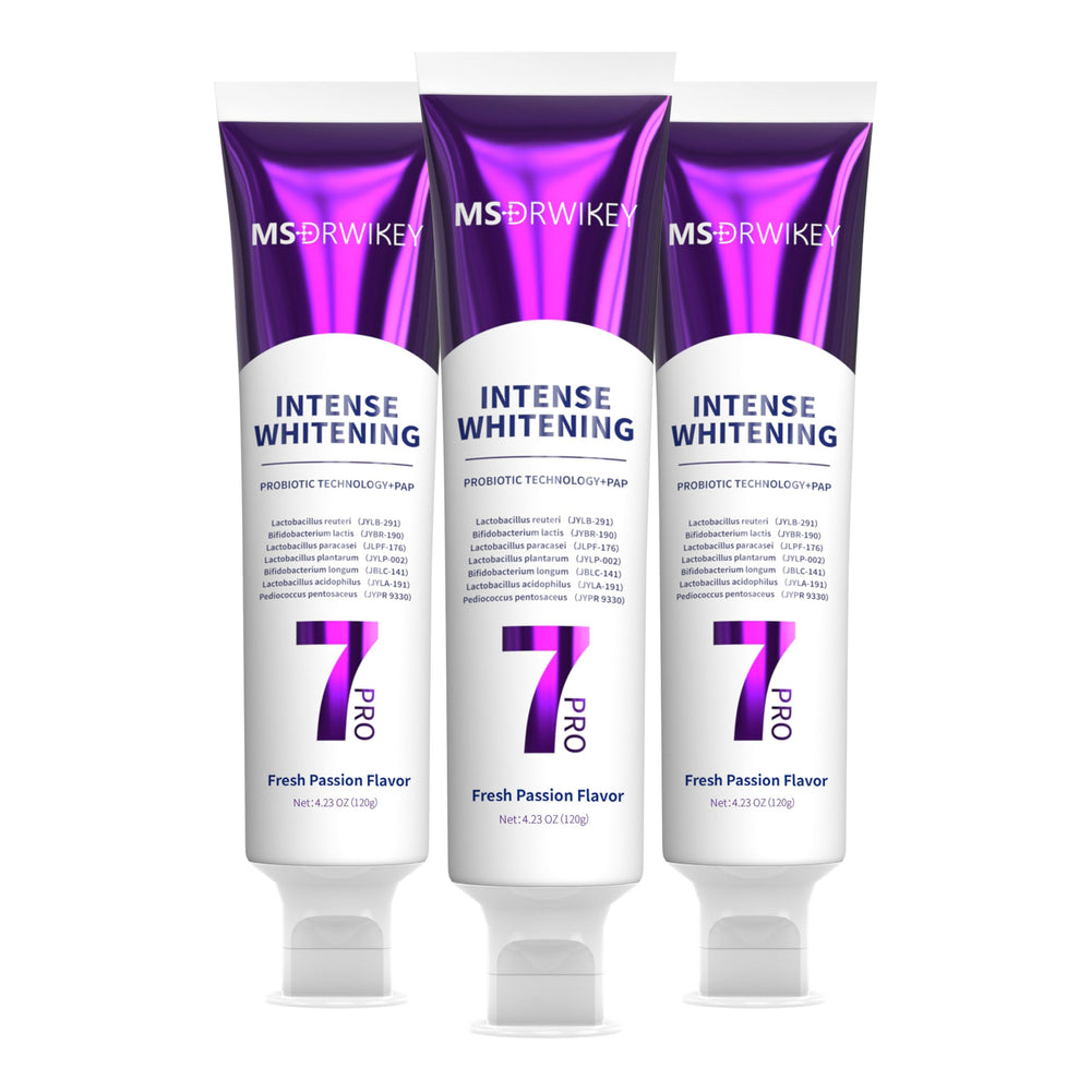 MSDRWIKEY 7Pro Deep Whitening Toothpaste front view