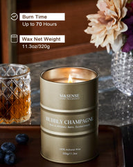Gift-ready candle packaging in an elegant gift box