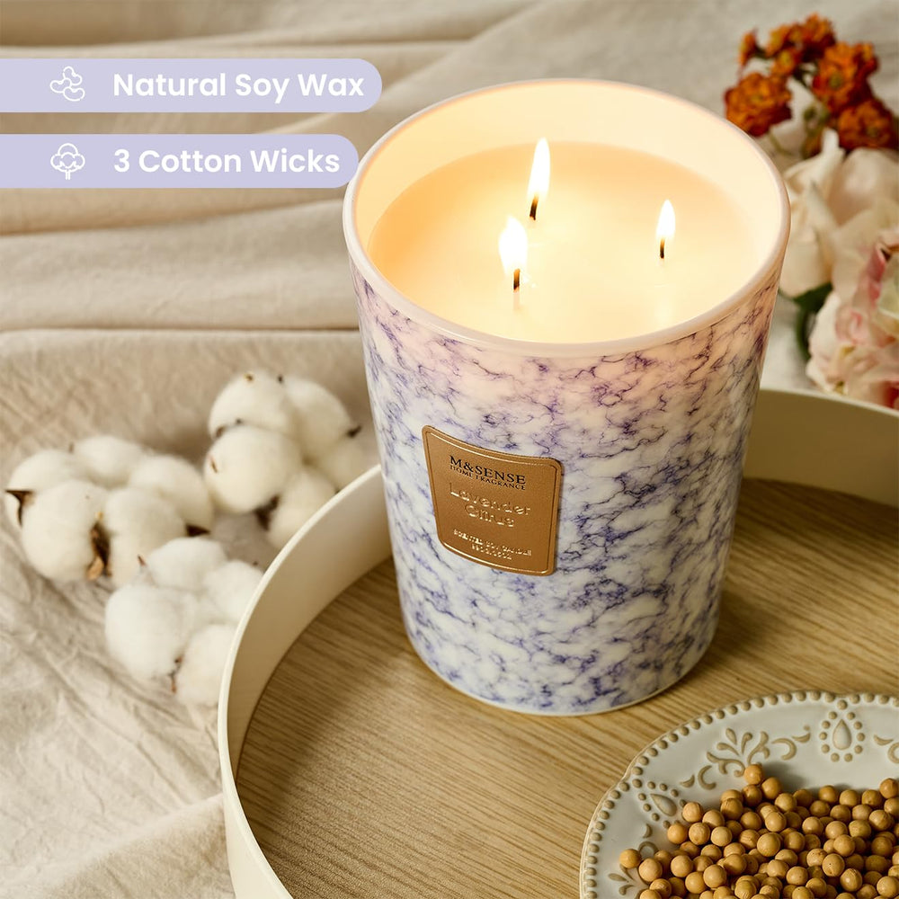 Candle burn time up to 150 hours