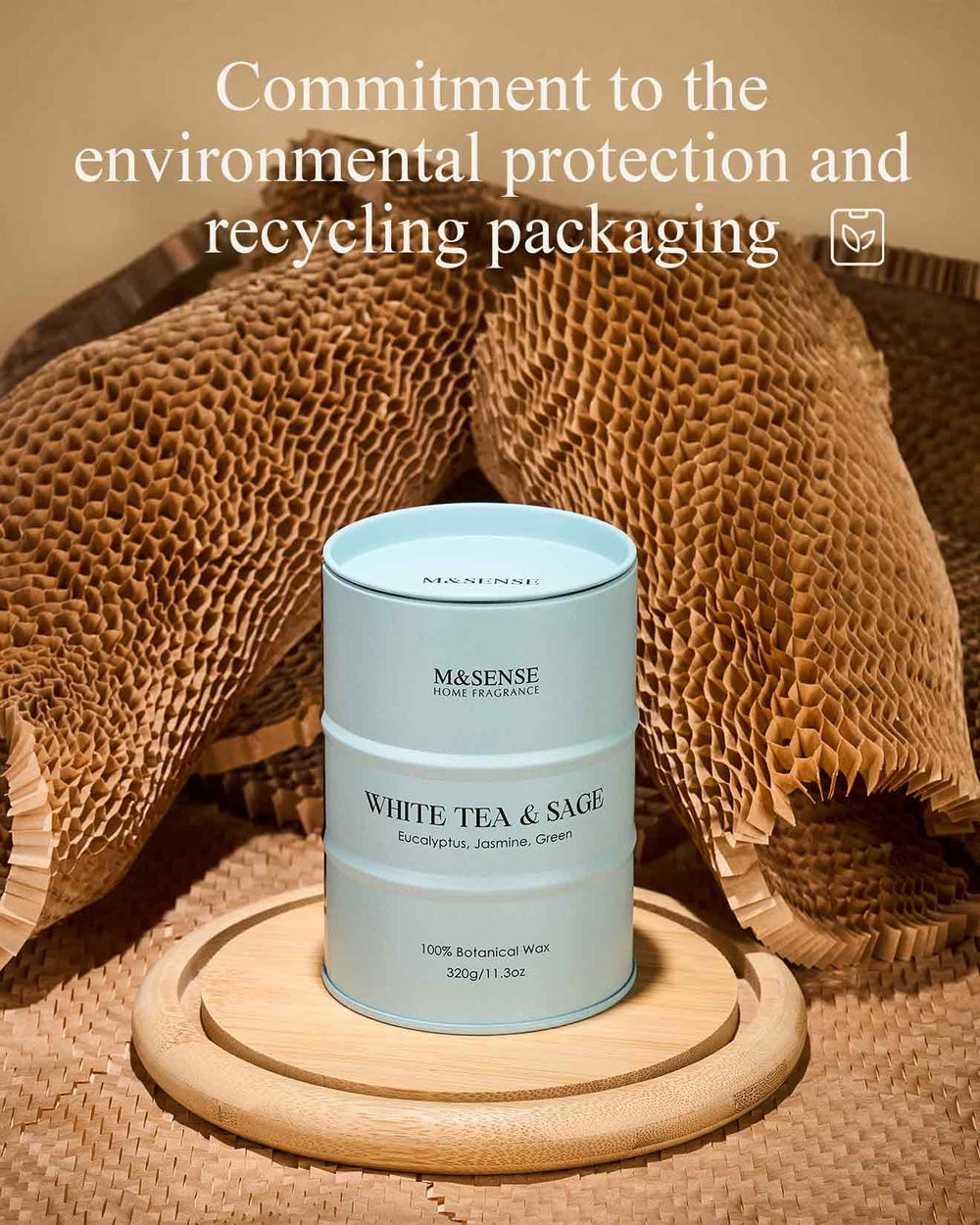 Recyclable tin and sustainable packaging