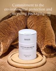Sustainable packaging with recyclable tin and honeycomb paper