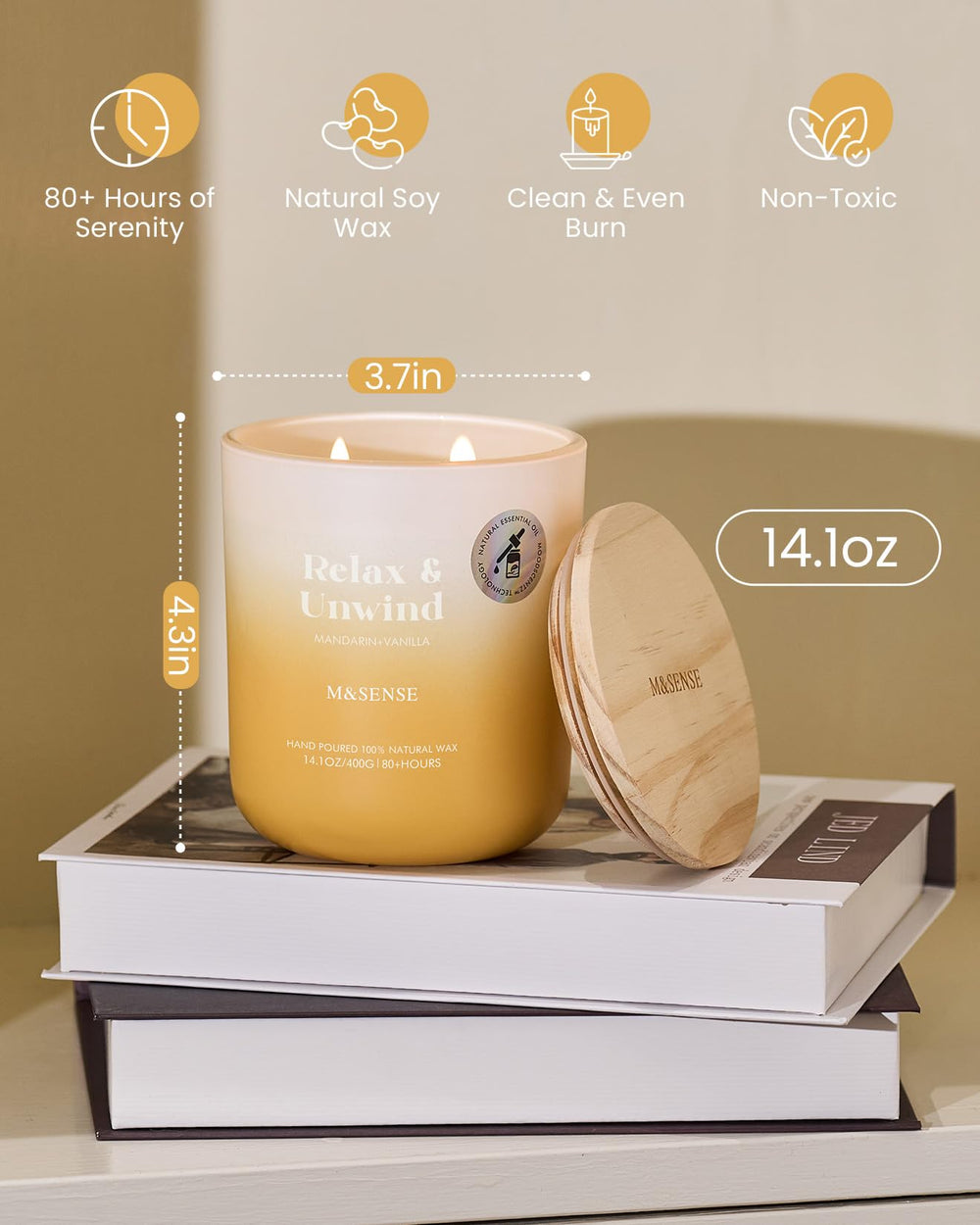 Sustainable packaging: recyclable jar and recycled box