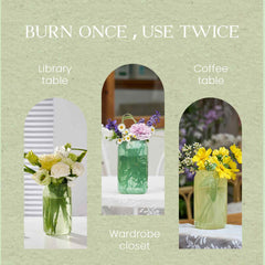 Scent Garden Series branding artwork and packaging.