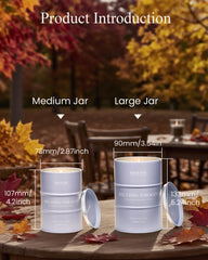 Elegant gift box packaging for M&SENSE Tobacco Scented Candle