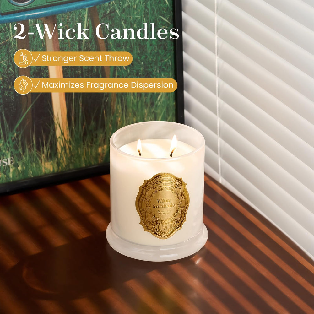 Candle burn time illustration showing 70 hours