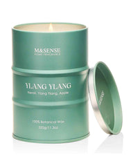 M&SENSE Ylang Ylang scented candle in tin with elegant gift box