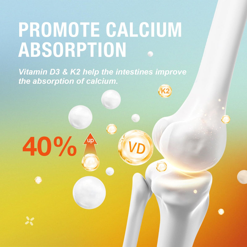 Nutrition facts for MSLOTAL calcium citrate gummies 1200mg with D3