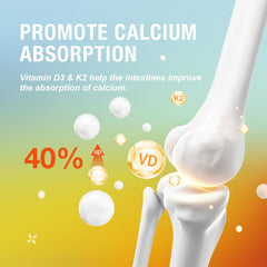 Nutrition facts for MSLOTAL calcium citrate gummies 1200mg with D3