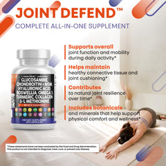 MSM with boswellia, ginger and quercetin capsules